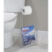 InterDesign Classico Free-Standing Toilet Paper Holder and Magazine Rack –Bathroom Organizer - Chrome - B004CR59KS